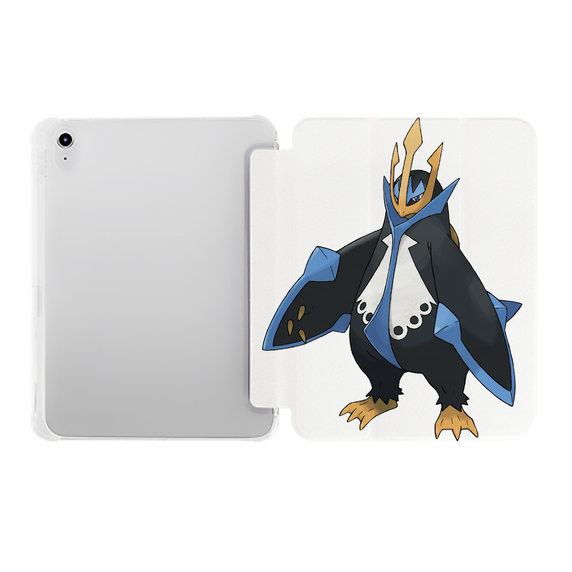 （画像用） ポケットモンスター Pokémon IPad ケース ペン収納付き 三つ折りスタンド PUレザー×シリコン 対応機種9.5/10.5/10.9インチ